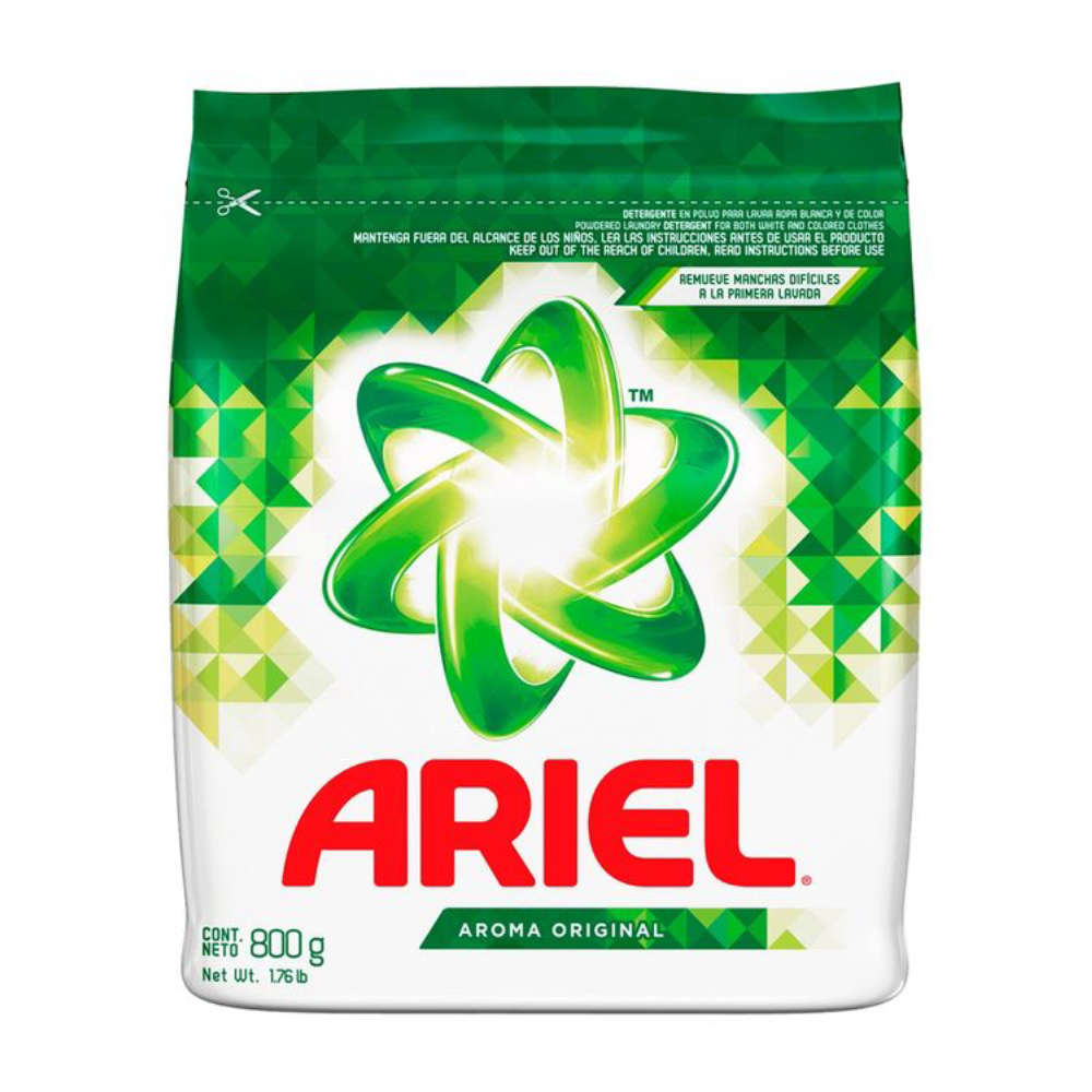 DETERGENTE ARIEL PRO CUIDADO 750 GR