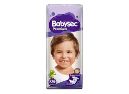 PAÑALES BABYSEC PREMIUM &quot;XXG&quot; 44 UND.
