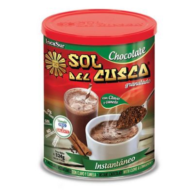 CHOCOLATE SOL DEL CUZCO LATA 324 GR.