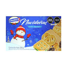 GALLETA NAVIDEÑAS CAJA 200 GR. COLOMBINA