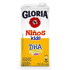LECHE GLORIA  FRESCA NIÑOS DHA 1 LT.