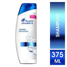 SHAMPOO H&amp;S  LIMPIEZA RENOVADORA 375 ML.