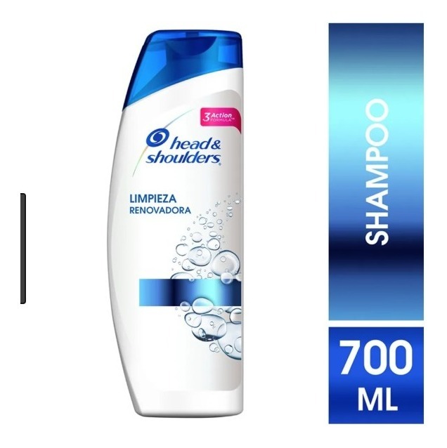 SHAMPOO H&amp;S LIMPIEZA RENOVADORA 700 ML.