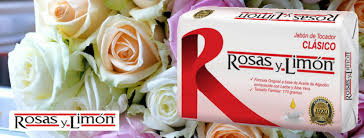 JABON ROSAS Y LIMON CLASICO 90 GR.