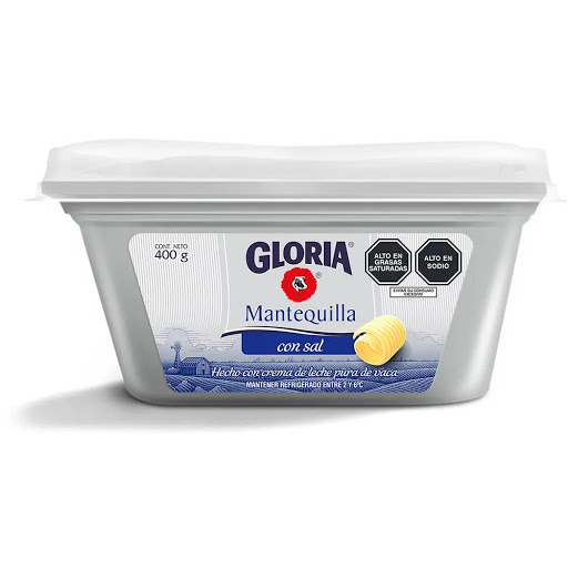 MANTEQUILLA GLORIA POTE 390 GR.
