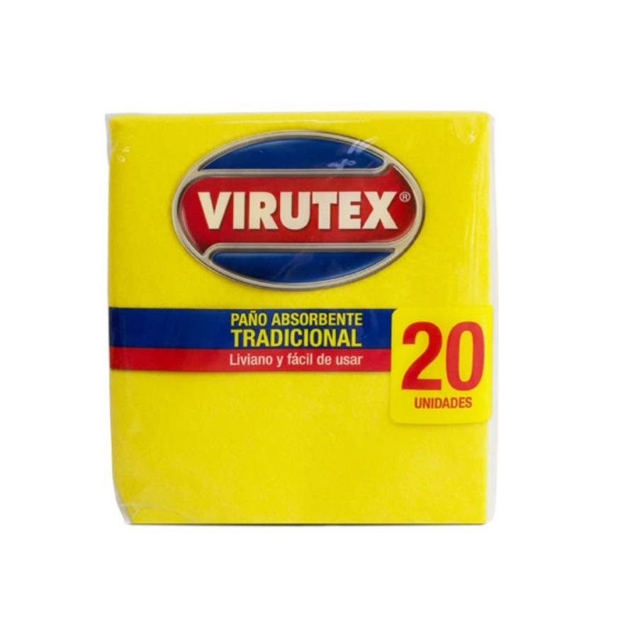PAÑOS ABSORVENTE AMARILLO 20 UND.