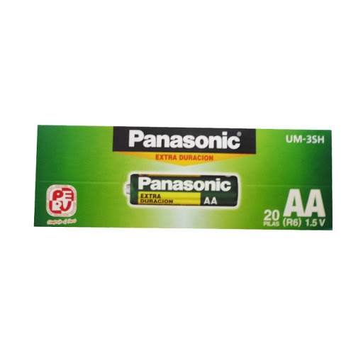 PILAS PANASONIC DOBLE AA .