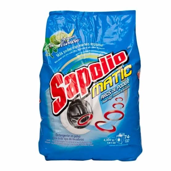 DETERGENTE SAPOLIO MATIC 4 KG.