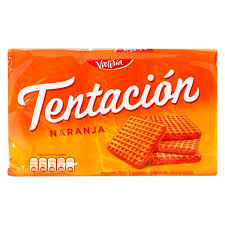 GALLETAS TENTACION NARANJA.