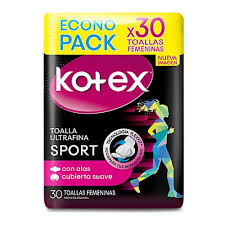 TH KOTEX NOCTURNA 30 UND.