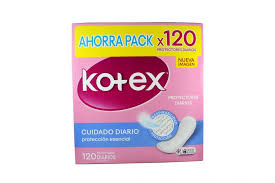 TH KOTEX PROTECTORES DIARIOS 120 UND.