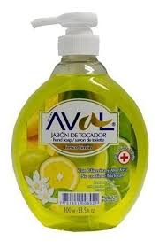 JABON LIQUIDO AVAL ANTIBACTERIAL CITRICA 400 ML.