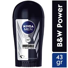 DESODORANTE NIVEA INVISIBLE  MEN BARRA 43 GR. 