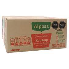 KETCHUP ALPESA BALDE 4 KG.