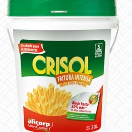 ACEITE CRISOL FRITURA INTENSA BALDE 20 LT.