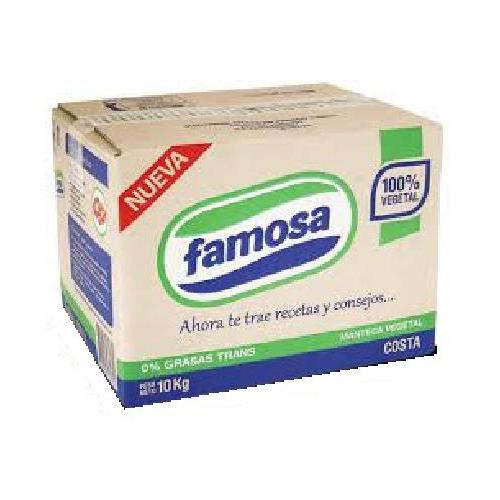MANTECA FAMOSA 10 kg.