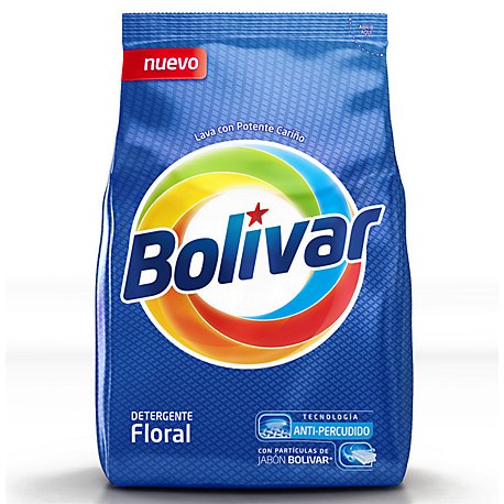 DETERGENTE BOLIVAR FLORAL 2.4 KG.  
