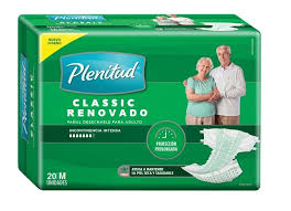 PAÑALES PLENITUD VERDE &quot;M&quot; 20 UND.