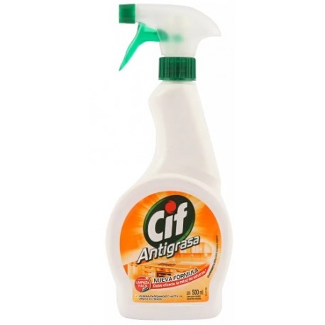 LIMPIADOR COCINA ANTIGRASA CIF GATILLO 500 ML.