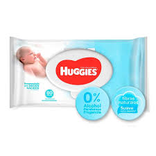 TOALLAS HUMEDAS HUGGIES RECIEN NACIDO 80 UN. PURO Y NATURAL