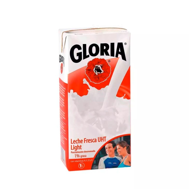 LECHE GLORIA FRESCA ROJA 1 LT.