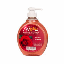 JABON LIQUIDO AVAL FRUTOS ROJOS 400 ML.