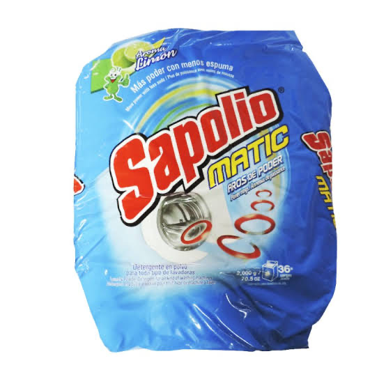DETERGENTE SAPOLIO MATIC 2.2 KG.