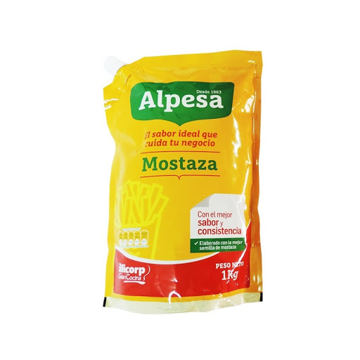MOSTAZA ALPESA DOY PACK 1 KG.