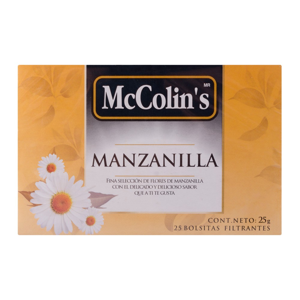 INFUSIONES MCCOLINS TE CANELA CLAVO 25 UND.