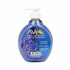 JABON LIQUIDO AVAL LAVANDA 400 ML.