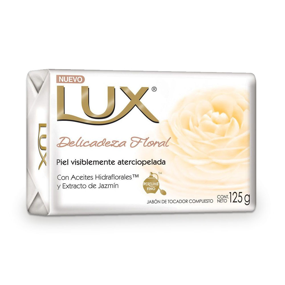 JABON LUX DELICADEZA FLORAL 125 GR.