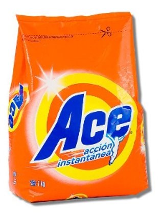 DETERGENTE EN POLVO ACE 500 GR.