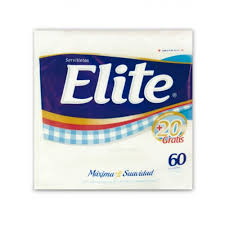 SERVILLETAS ELITE BLANCA MESA.