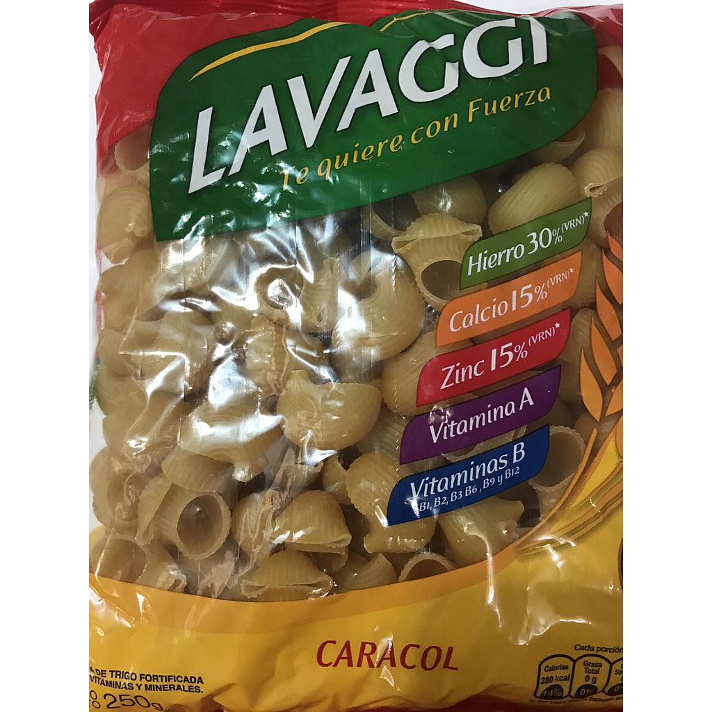 FIDEOS LAVAGGI CARACOL  250 GR.