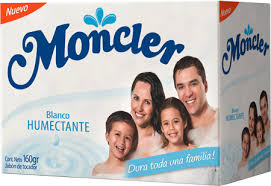 JABON MONCLER BLANCO HUMECTANTE 145 GR.