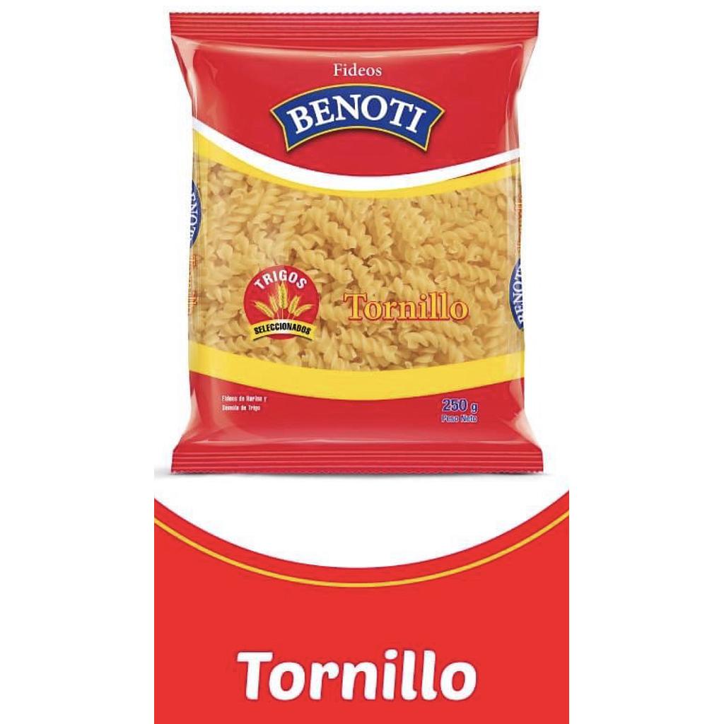 FIDEOS BENOTTI TORNILLO 250 GR.