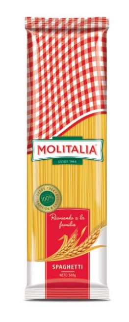 FIDEOS MOLITALIA SPAGUETTI 500 GR.