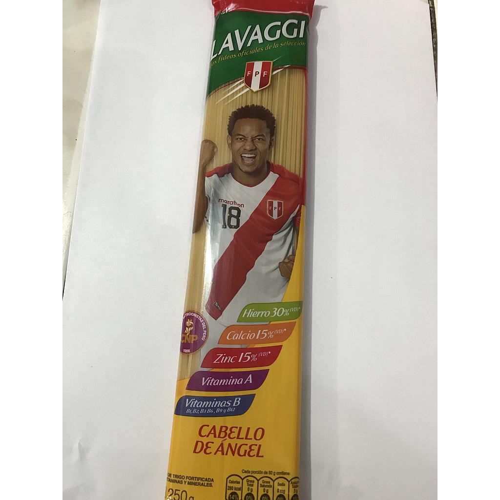 FIDEOS LAVAGGI CABELLO DE ANGEL 250 GR.