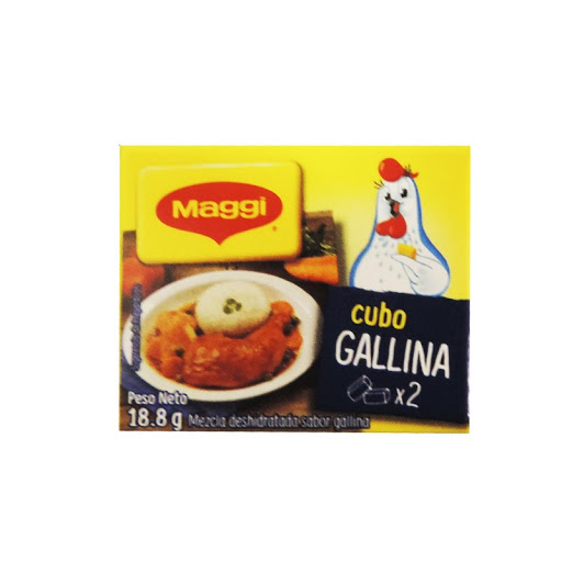 SAZONADOR MAGGI CUBITO GALLINA 18.8 GR.