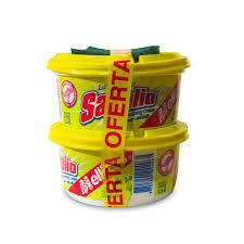 LAVA VAJILLA SAPOLIO MELLIZOS LIMÓN 180 GR.