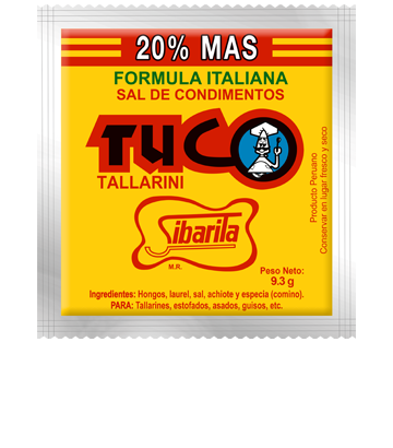 TUCO SIBARITA SOBRE UND.