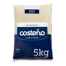 ARROZ COSTEÑO AZUL 5 KG.