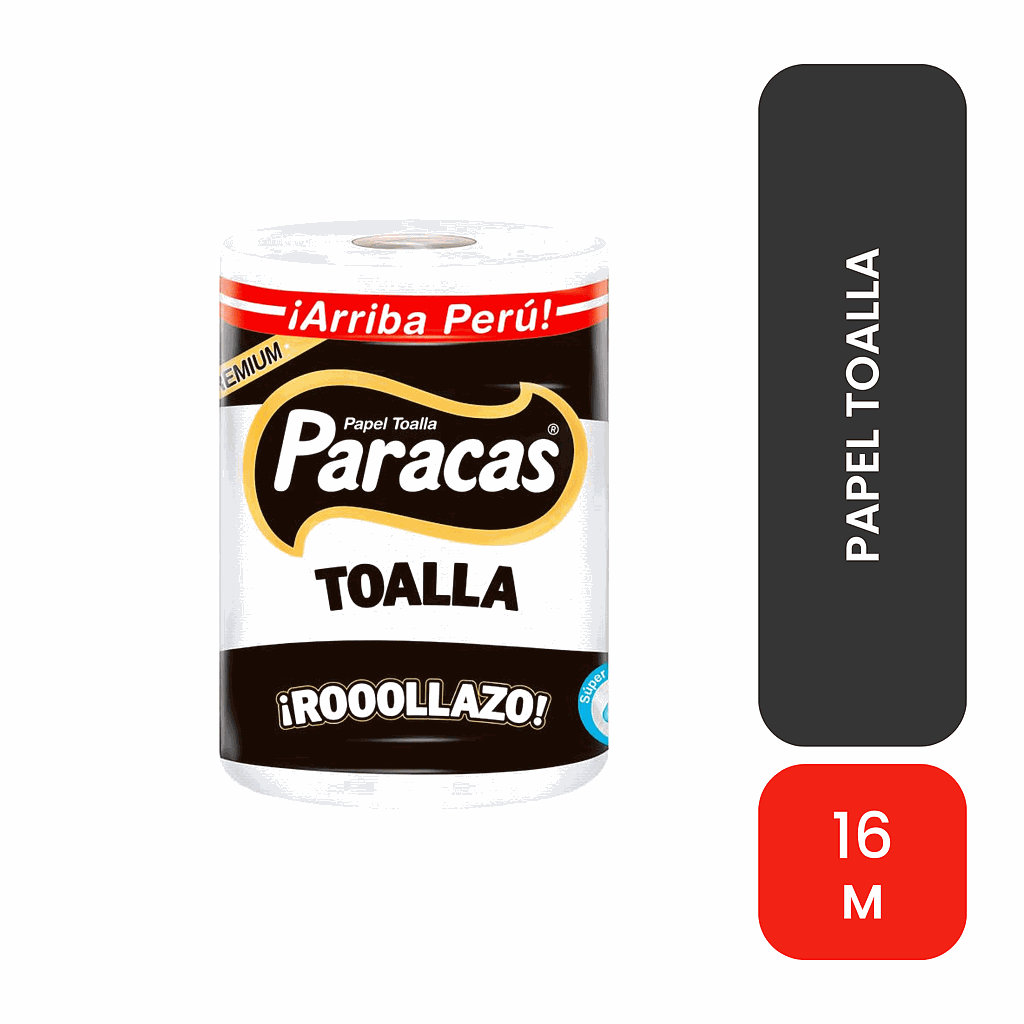 PAPEL TOALLA PARACAS ROLLAZO BLACK 
