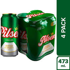 CERVEZA PILSEN LATAZA 473 ML.