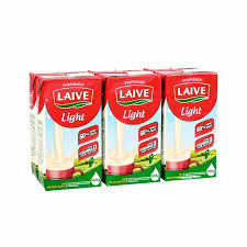 LECHE LAIVE EVAPORADA LIGHT ROJA 400 GR