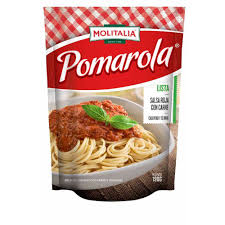 SALSA POMAROLA LISTA CON CARNE 190 GR.
