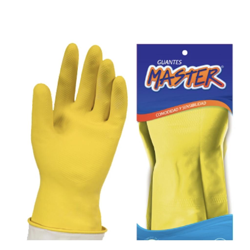 GUANTES MASTER AMARILLO TALLA L.