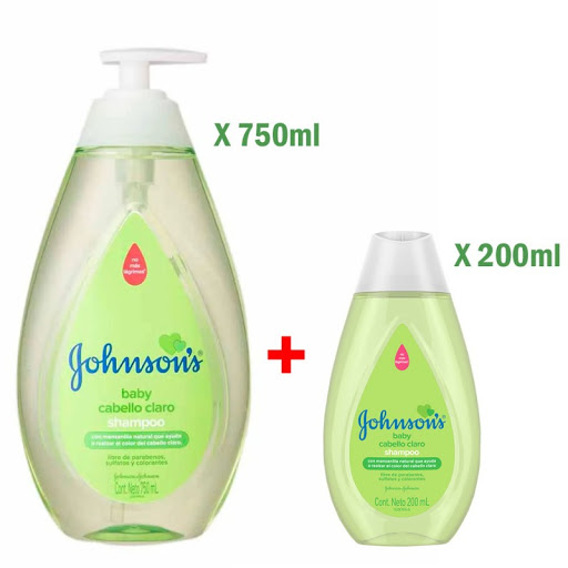 SHAMPOO JOHNSONS MANZANILLA 750 ML+200 ML.