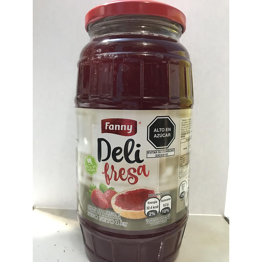 DULCE CON FRESA Y PULPA DE MANZANA DELI FRESA 1 KG.