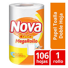 PAPEL TOALLA MEGA ROLLO NOVA 1 UND.